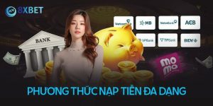 Các hình thức rút tiền 8XBET đang được cung cấp